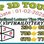 Thai Lottery 3d Final Touch 3up Tips 1st February 2025