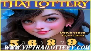 Thai Lottery Down Touch Sixline VIP Tips 17th January 2025