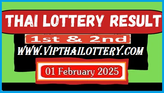 Thai Lottery Result First Prize Full List 01 February 2025