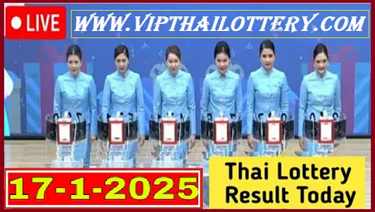 Thai Lottery Result Today Live Draw Free Download 17-01-2025