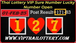 Thai Lottery Vip Sure Number Final Lucky Tips 1st February 2025