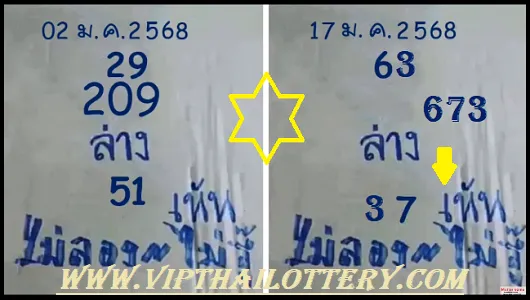 Thai Lotto Game Sixline Vip Tips Free Today 17 January 2025