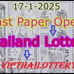 Thailand Lottery Last Paper Bangkok Total Tips Open 17-01-2025