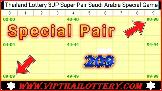 Thailand Lottery Tips Super Pair Special Game 01 February 2025