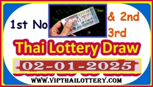 Today Thai Lottery Official Live Draw Result 02-01-2025