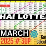 Thai Lottery Number 3D Game Calculation Win Tips 01 Match 2025