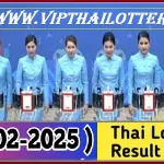 Thai Lottery Result Today Live Chart Free Download 16-02-2025