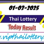 Thai Lottery Today Result First Prize 01-03-2025