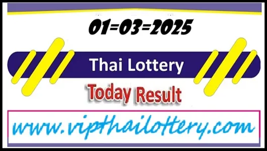 Thai Lottery Today Result First Prize 01-03-2025