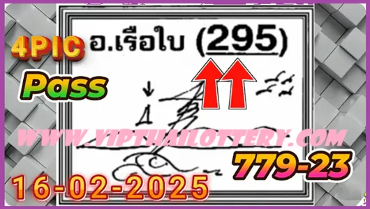 Vip Thailand Lottery 3up Direct Total Paper Game Open 16-2-2025