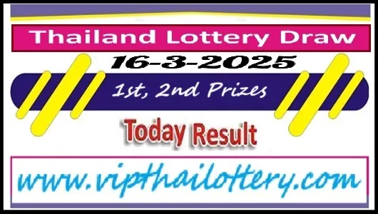 Thailand Lottery Draw Today Result Full Prizes Detail 16-03-2025