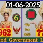 GLO Thai Government Lottery Vip Win Paper Sure Digit 01-6-25