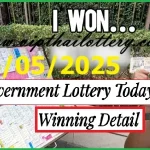Thai Government Lottery Today Results Winning Detail 16.5.2025
