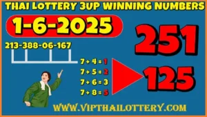 Thai Lottery 3up Pair 100% Sure Winning Namber 01 June 2025