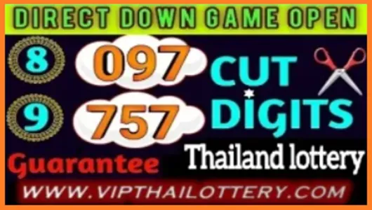 Thai Lottery Direct Down Game 100% Cut Digits Tip 01-06-2025