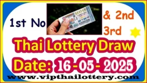Thai Lottery Draw Today Win Number Live Update 16-05-2025