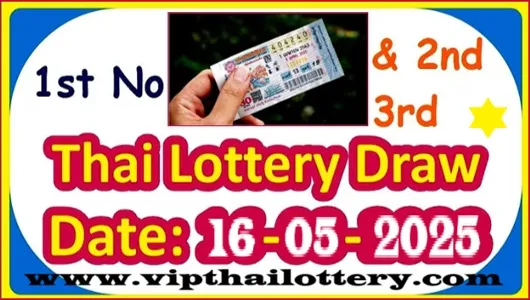 Thai Lottery Draw Today Win Number Live Update 16-05-2025