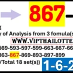 Thai Lottery Full Set Special Pair VIP Magazine Update 01.06.2025
