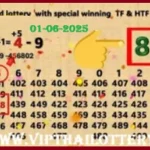 Thai Lottery Today 99.99% Special Winning TF Totals 01.6.2025