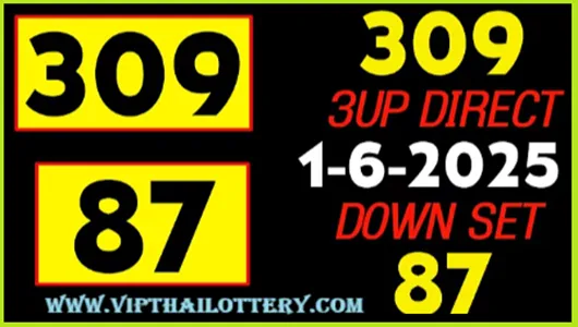 Thailand Lottery Direct Down Set Winning Sure Result 01-06-2025