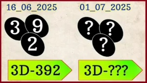 Thai Government Lottery 3D Results Four Prime Digit 01.7.2025