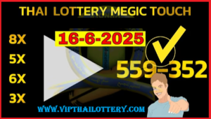 Thai Lottery 3up Total Cut Pair 100% Win Tip 16th June 2568