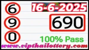 Thai Lottery Single Forecast Routine Winning Bond Result 16.6.68