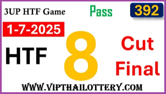 Thai Lottery Today Bangkok Final Cut Total Pass Vip Tips 1-07-2025