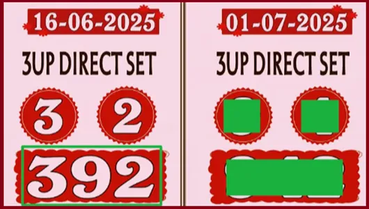 Thailand Lottery Direct Set 3up Jora Rotten Formula 01-July-2025