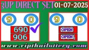 Thailand Lottery HTF Down Touch Last Hint Tips 01.07.2025
