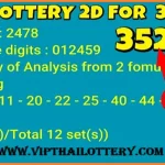 Thailand Lotto 2D Vip Total Formula Middle Digit Result 16-6-2025