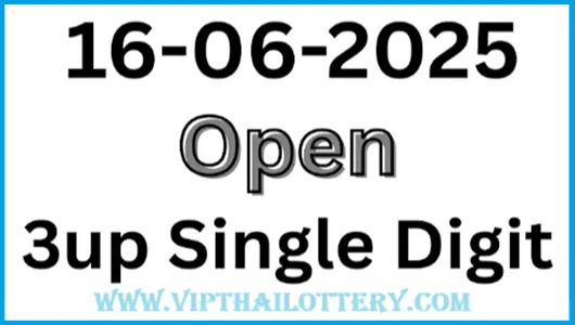 Thailand Lotto 2Set Pass Open Single Game Sure Tips 16-06-2025