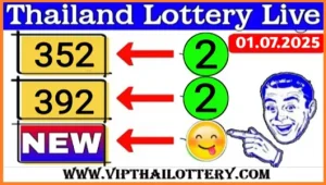 Thailand Lotto Down Set Sure Game Total Update July 01, 2025