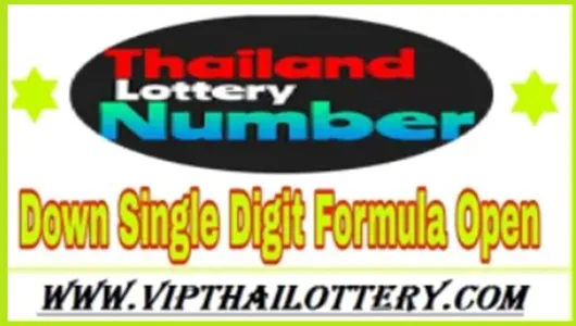 Thailand Lotto Open Down Game VIP Single Number
