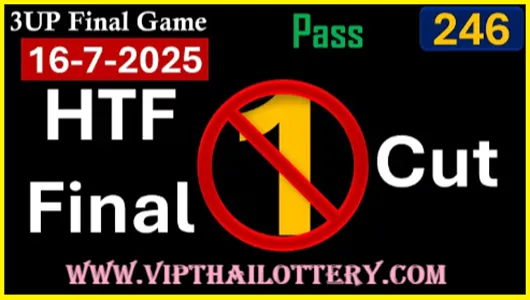 Thai Government Lottery 3up Cut Direct Down Game 16-07-2025