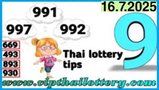 Thai Lottery 3D Master Pair Down Touch Final Tips 16.07.2025