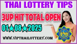 Thai Lottery 3D Total Hit Vip Open Formula Tip 01 August 2025