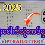 Thai Lottery 3D Vip Total Cut Paper Sure Number 1.08.2025