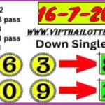 Thai Lottery Down Number 99.99% Win Pass Formula 16-07-2568