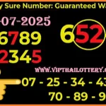 Thai Lotto 3UP Sure Number Special Saudi Arabia Game 16-07-25