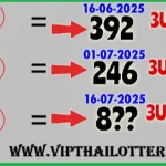 Thailand Lottery 2 Down Single Formula Total Pass 16-7-2025