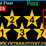 Thailand Lottery 3UP Total Final Touch Formula 01.8.2025