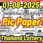 Thailand Lottery First Paper Bangkok Tips Revealed 01-08-2025