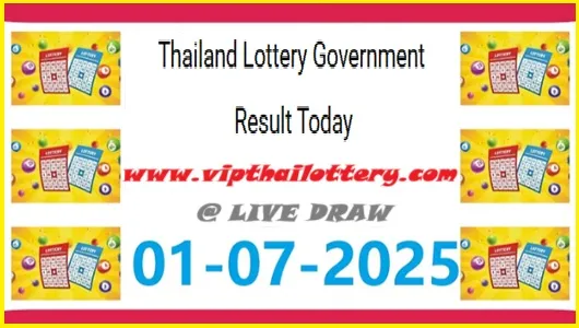 Thailand Lottery Government Result Live Draw 01-07-2025