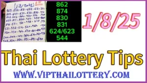 Thailand Lotto HTF Single Pairs Formula Non Miss Tip 01-08-2025