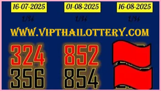 Bangkok Thailand Lotto Down Set Total Touch Game