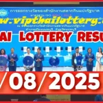 Check 3d Thai Lottery Winner List Today Draw 16-08-2025