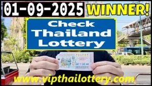 Check Thailand Lottery Winner Online Official Results 1-9-2025