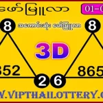 GLO Thai Lottery Vip New Pair Sets Last Tips 01 September 2025