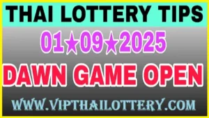 Thai Lottery (2D) Down Set 100% Sure Non Miss Game